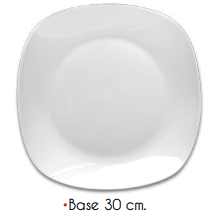 PLATO BASE SEMICUADRADO PLATO BASE SEMICUADRADO