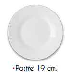 Plato Postre Ligero
