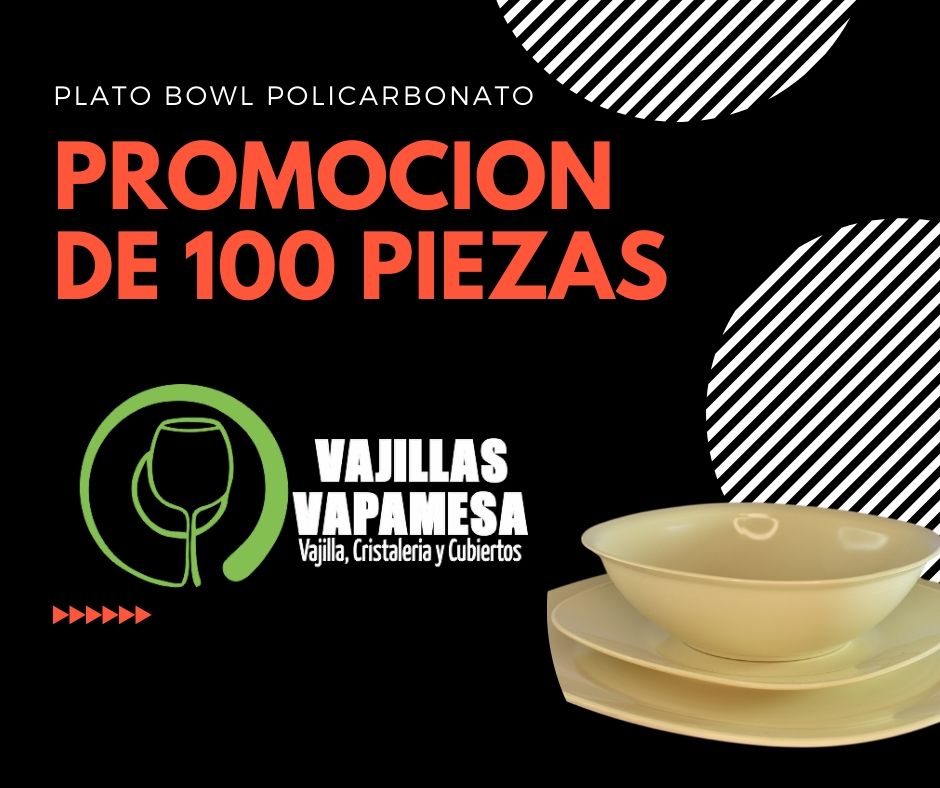 PLATO BOWL SEMICUADRADO