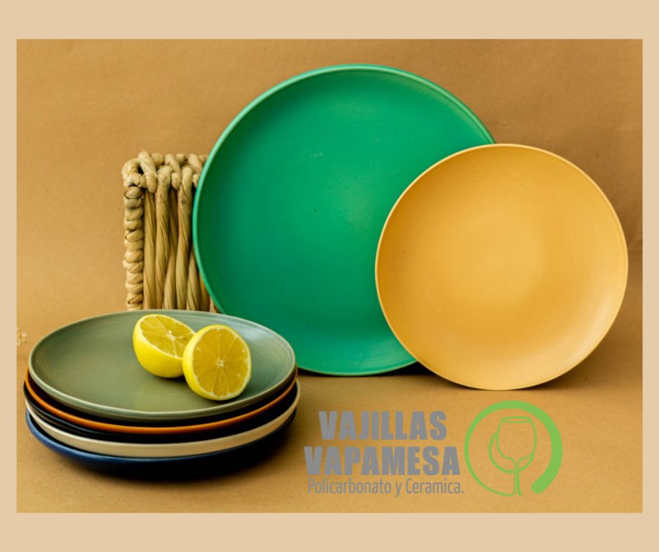 PLATOS DE CERAMICA ARTESANAL